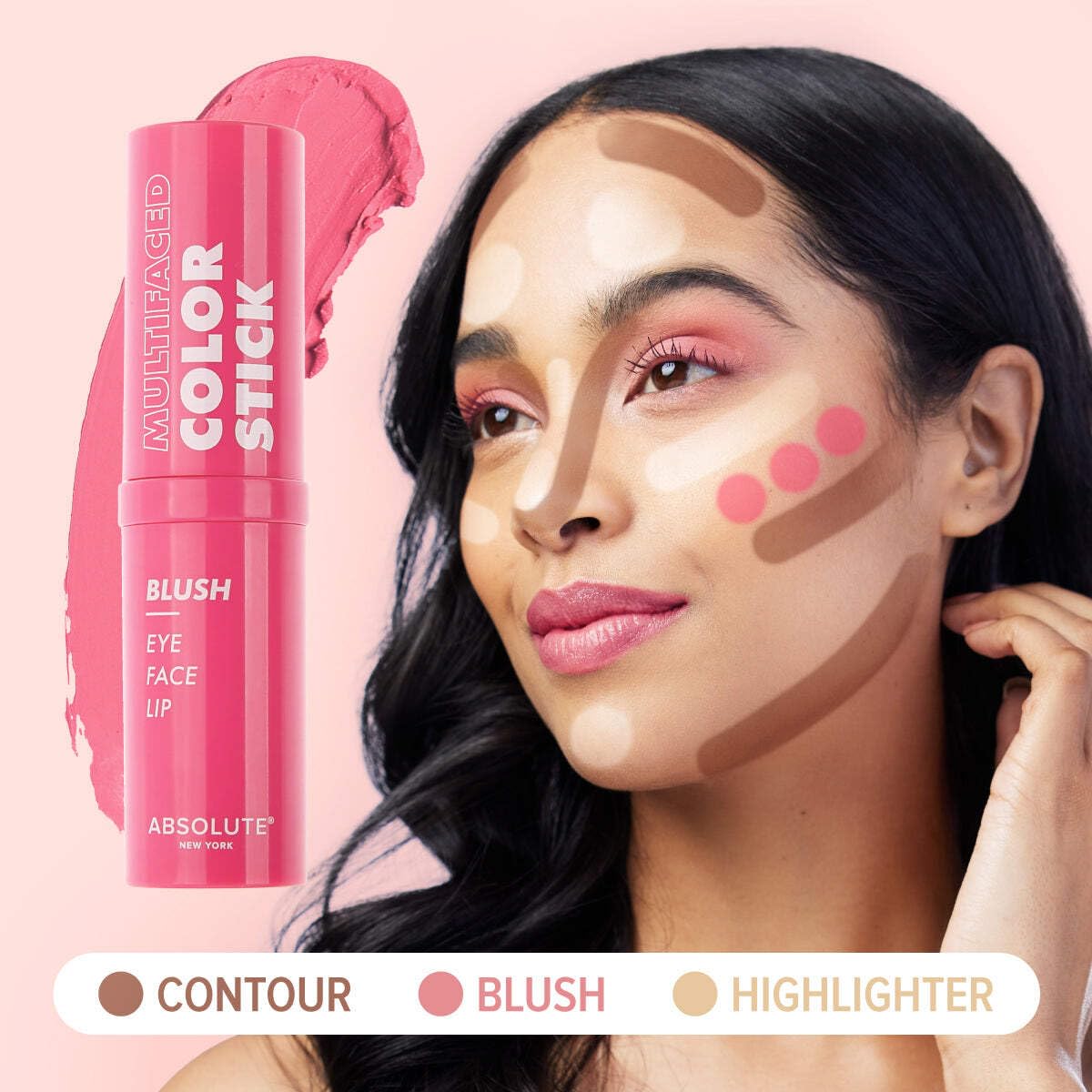 Amazon.com: Absolute New York Multifaced Contour Color Stick